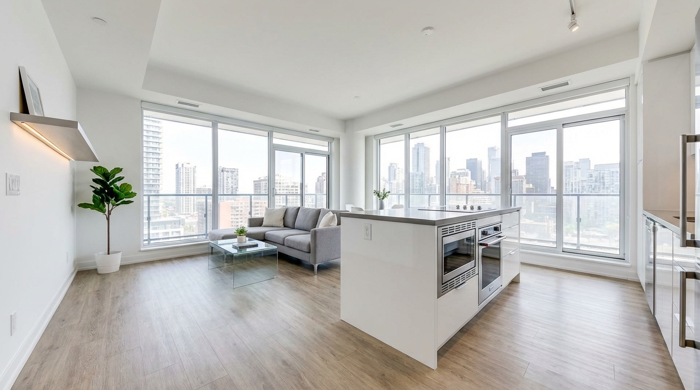 Modernes Apartment nach Renovierung